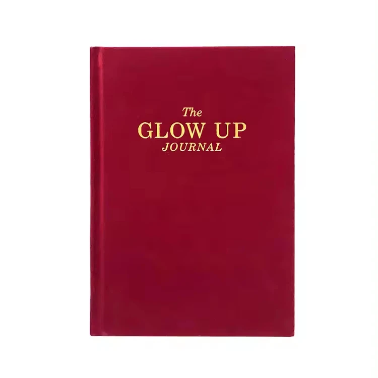 Wholesale A5 Diary Notebook Hard Cover Custom Size Offset Paper Embossed Packaging-Hard Cover Book Cardboard Offset Printing