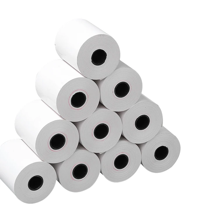 Горячие продажи 57 мм x 40 термобумага рулон купюры Термобумага jumbo roll 55gsm