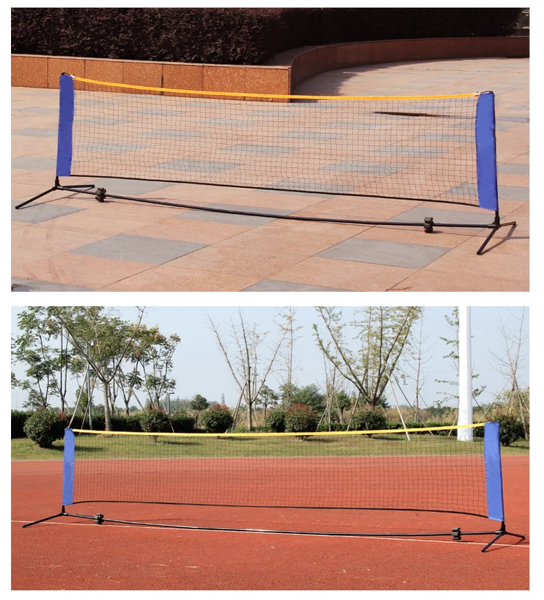 High quality foldable mini tennis training net customized Durable Team Sports Tennis Pickleball Net
