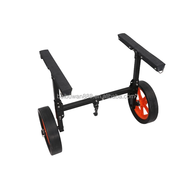 Kayak Cart Dolly Wheels Trolley Kayaking Accessories Transport Canoe Fishing Jon Boat Carrier