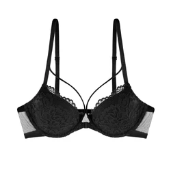Wholesale Underwire Lace Breathable Elastic Non Padded Push-up Bras