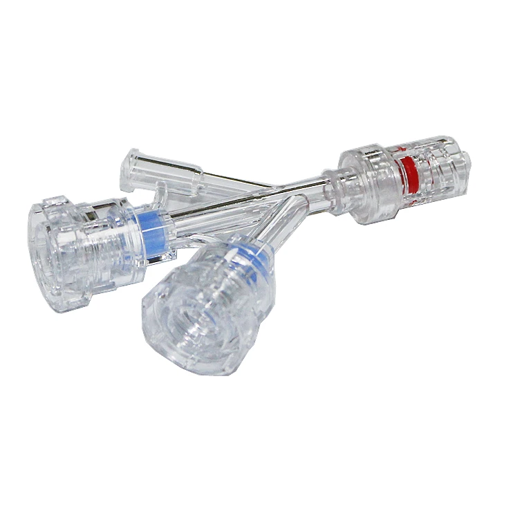 Ortus Nerve Operations Medical Consumables Two Screw Connector W type Connector Hemostasis Valve