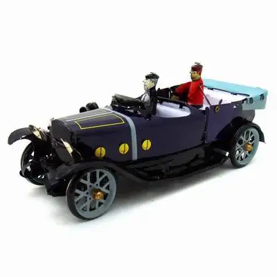 Purple Tourist Converitble Tin Toy Home Classic Decoration