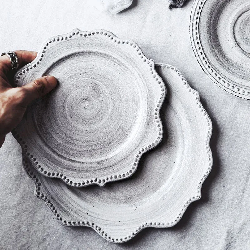 
luxury full dinnerware sets arabic japanese hand painted kitchen dishes for dinner set china nordic modern catering dishes 