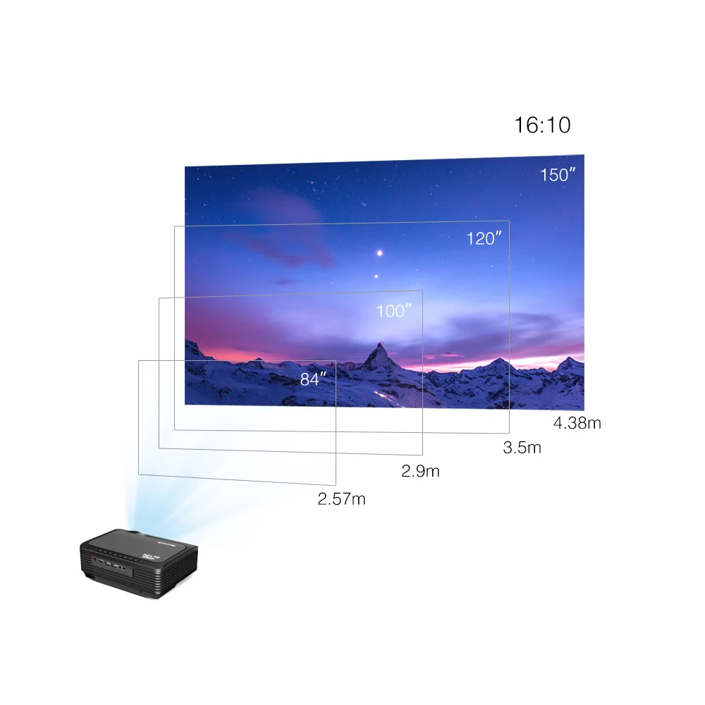 16 Year Factory BYINTEK K18 Cheapest Full HD 1080P Mini Smart Projector Android Mobile Portable Game LCD LED 3D Proyector