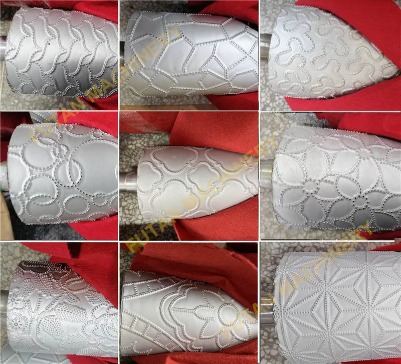 Non woven Bonding Machine Custom Patterns Ultrasonic Embossing Machines