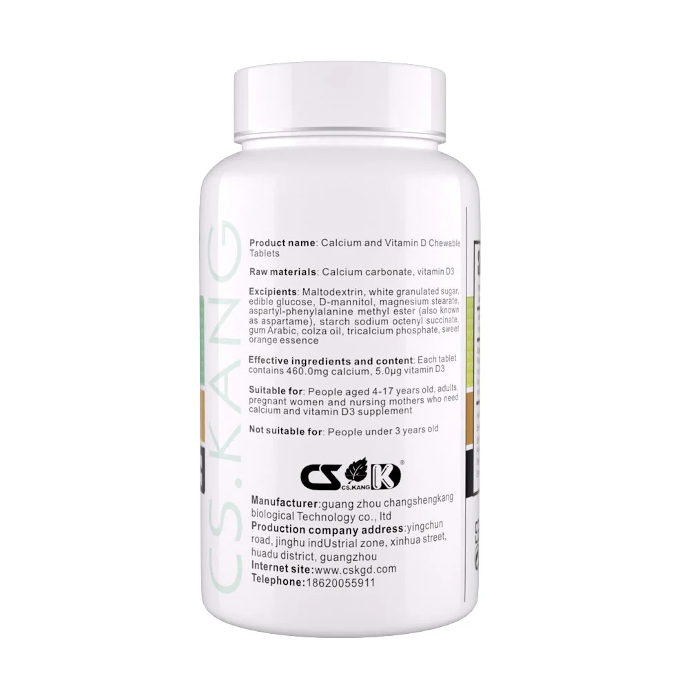 Excellent Quality Improves Joint Flexibility Healthcare Supplement Calcium Vitamin C D Tablet