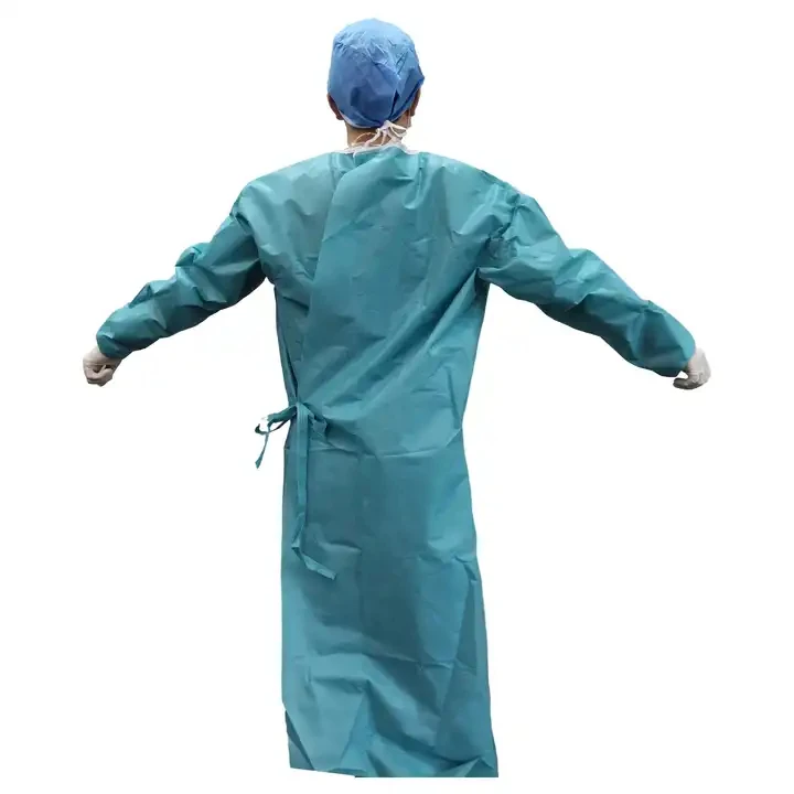 AAMI Level 3/4 high protective BVB surgical gown, sterile gown for surgeons