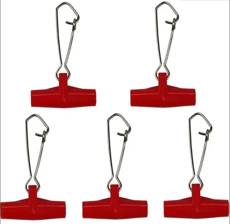 Plastic Head Swivel With Nice Hooked Snap Fishing Sinker Slide Swivels