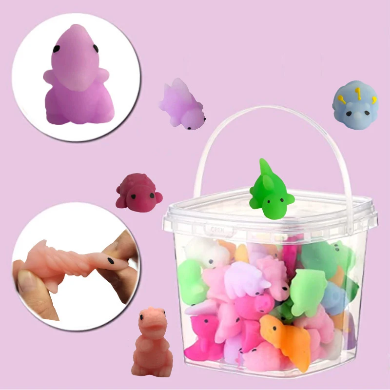 New decompression toys children cute little animals TPR small ball squeez toys