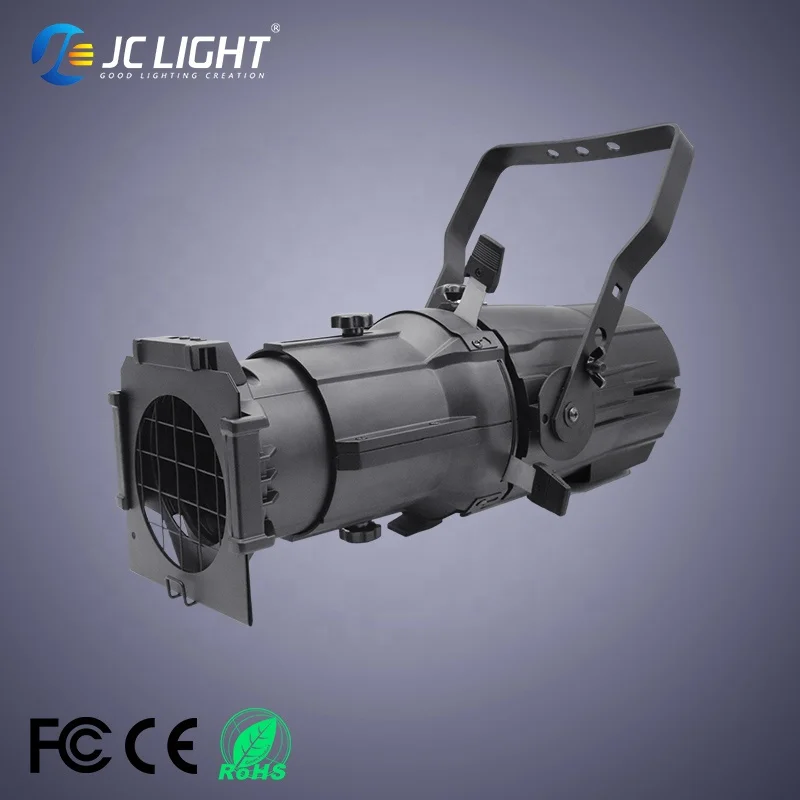 Aluminium 150w 180w 200w 300w Church Theater Studio Stage Cold/Warm White Dmx Ellipsoidal Led Leko Profile Spot Light