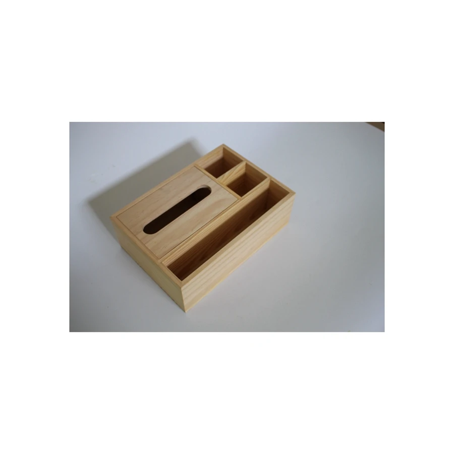 Sell well new type popular product custom tissue box set wooden pumping box
