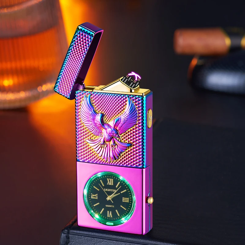 FR-217 Hot selling popular USB rechargeable lighter Metal Candle lighter custom Logo