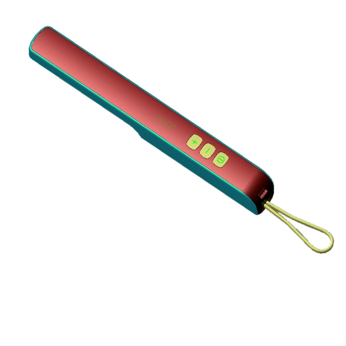 New unisex LED display portable travel business USB rechargeable wireless ceramic coating plate hair straightener brush