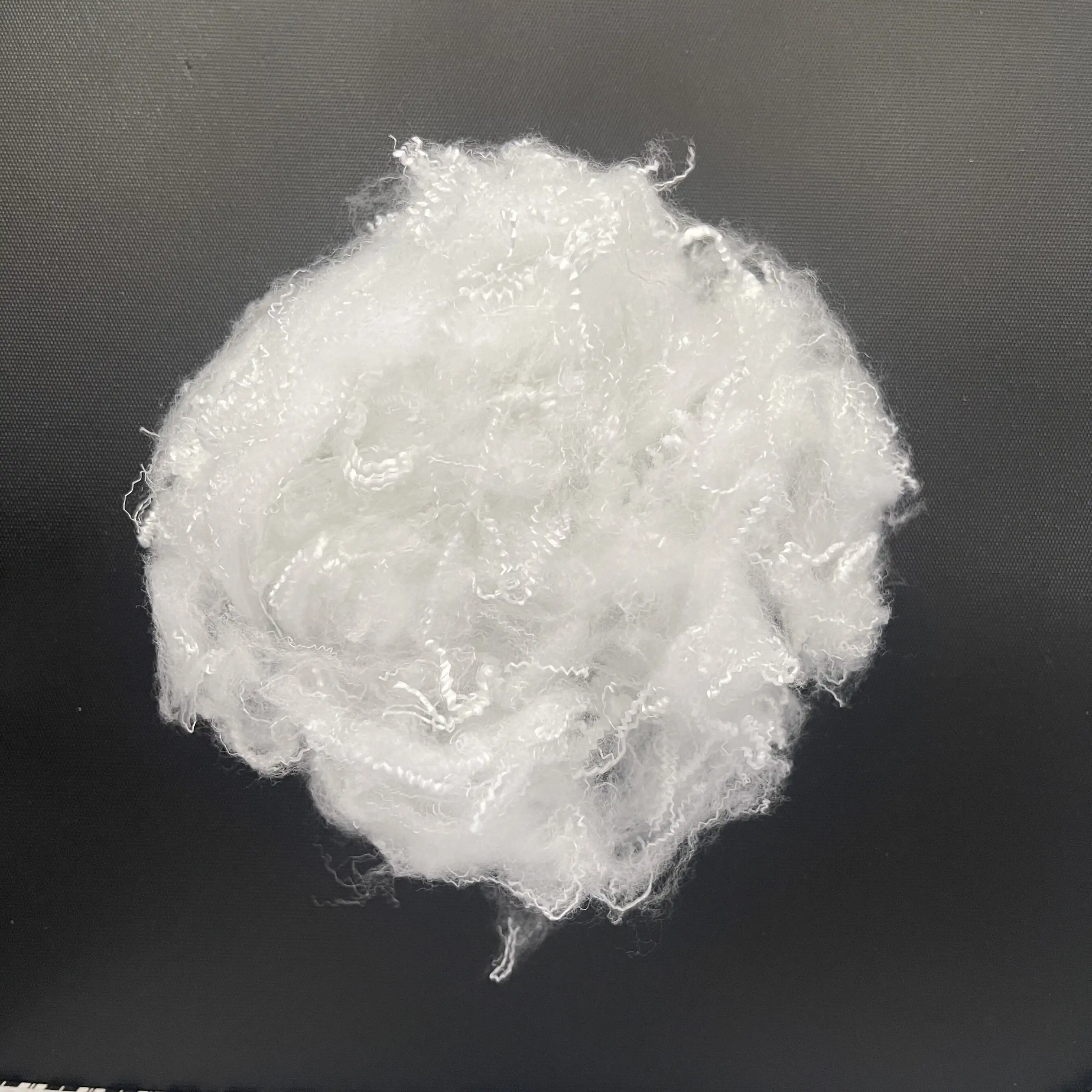 New 1.2D*25mm Polyester Fiber Materials Satple Fiber Fill Product No Silicon