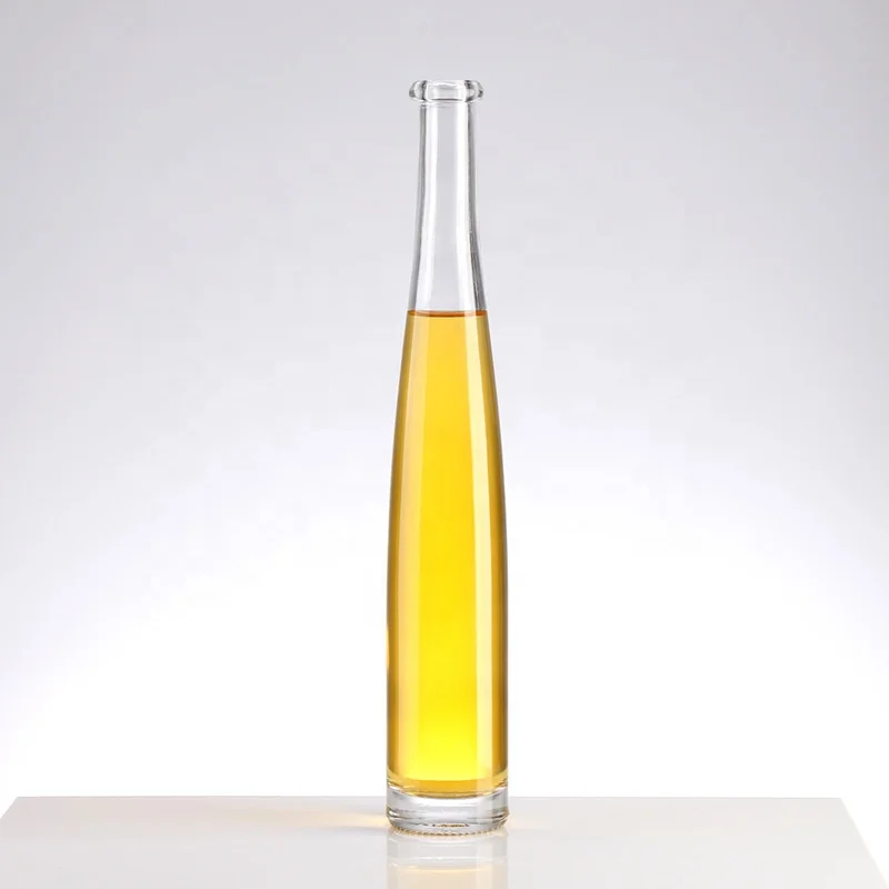 Trustworthy manufacturer 375ml glass liquor bottle with cork vodka glass bottle	 liqueur whisky bottle