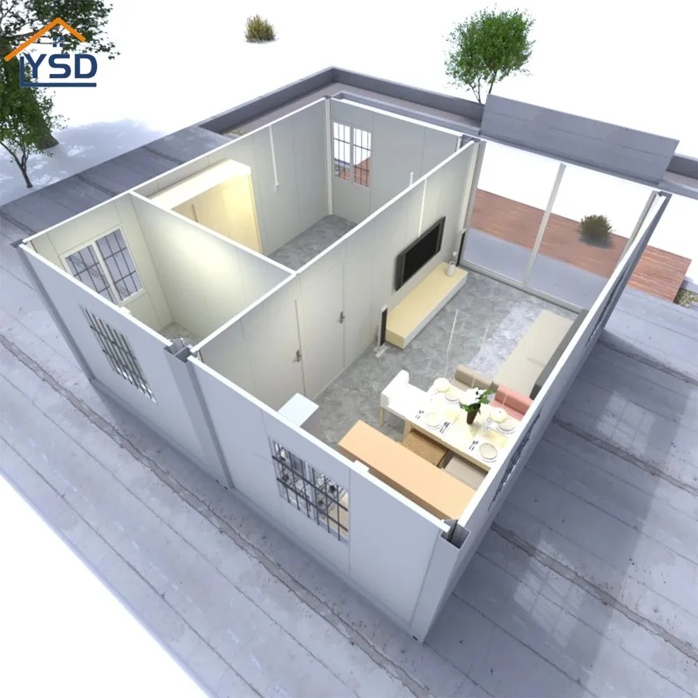 Mobile Home 2 Bedroom Portable Living Container House Australia 20ft 40ft Expandable Container House