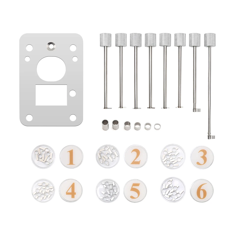 8 pcs DIMEIXI stainless steels For Vault Door Special Quick Open Set Locksmith supplies Maintenance Tools