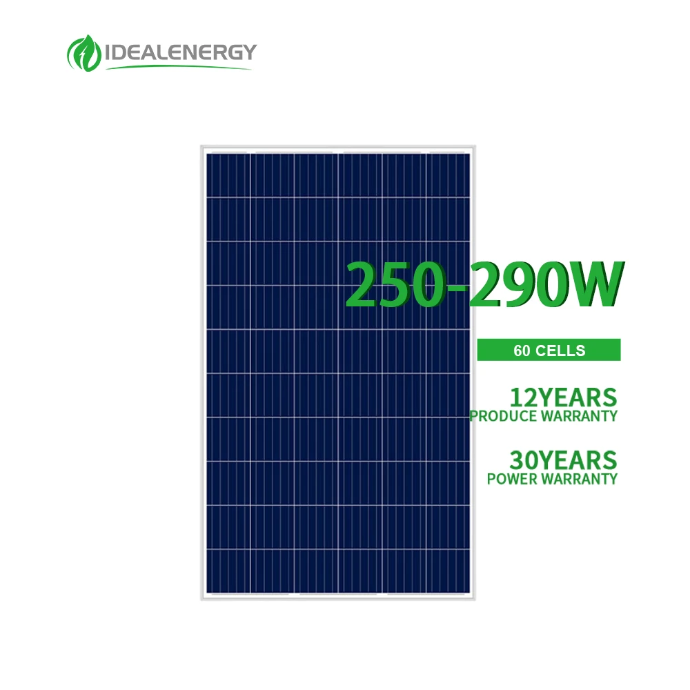 IDEAL  japan 250w 250 w 260w 265w 270w 275w 280w 285w paneles solares house stock rotterdam solar panels price turkey cameroon
