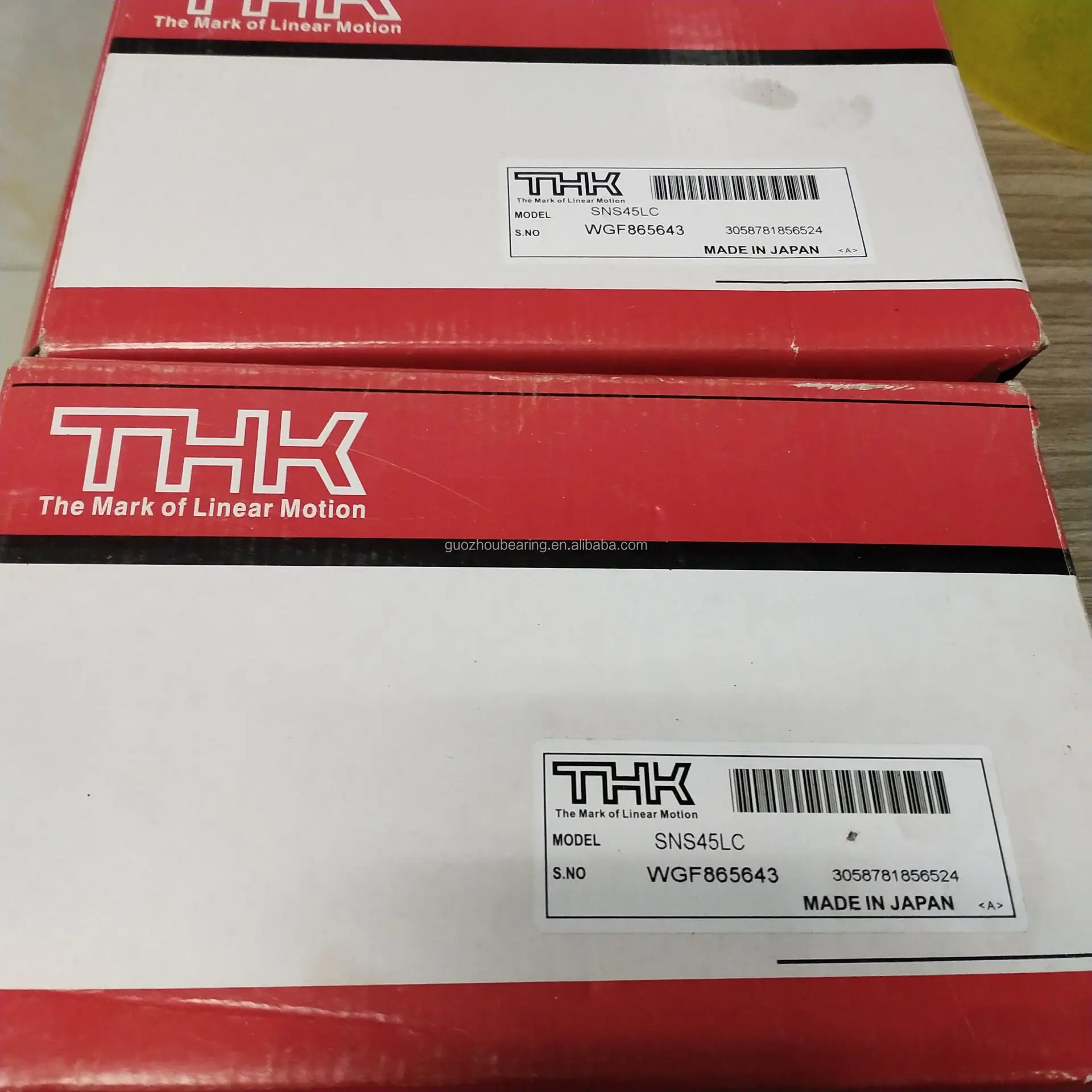 Японский оригинальный линейный подшипник THK направляющий блок SNS45LC SNS45LC1SS SNS45LC1UU для станка с ЧПУ