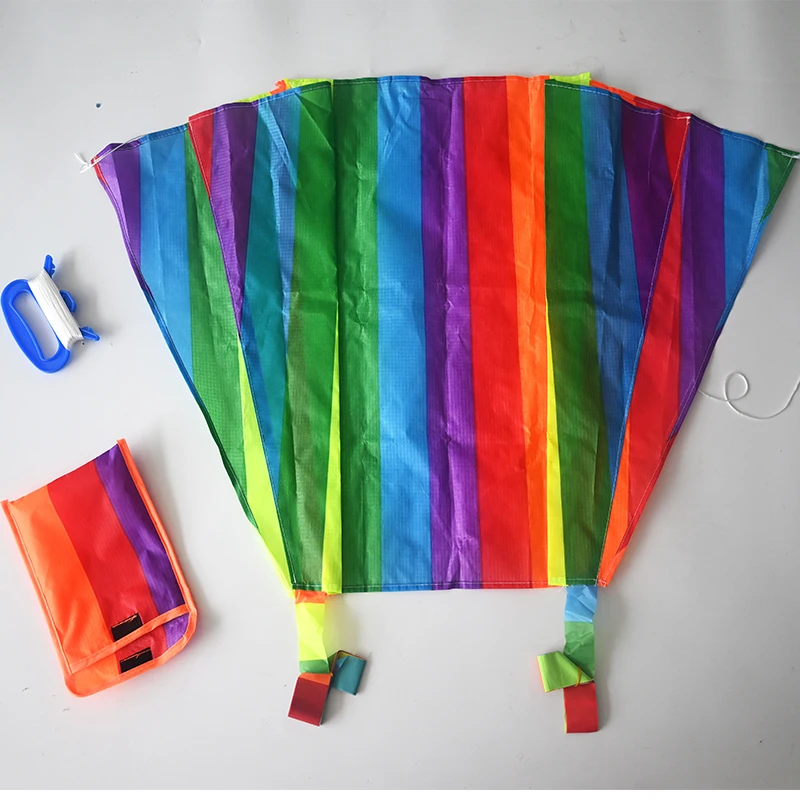 Best selling Rainbow color  Pocket Sled kites parafoil kites on sale