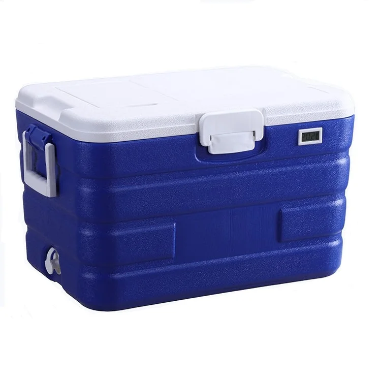 Hot selling 40L cooler box, vaccine medical camping picnic portable mini plastic ice cream warmer cooler box