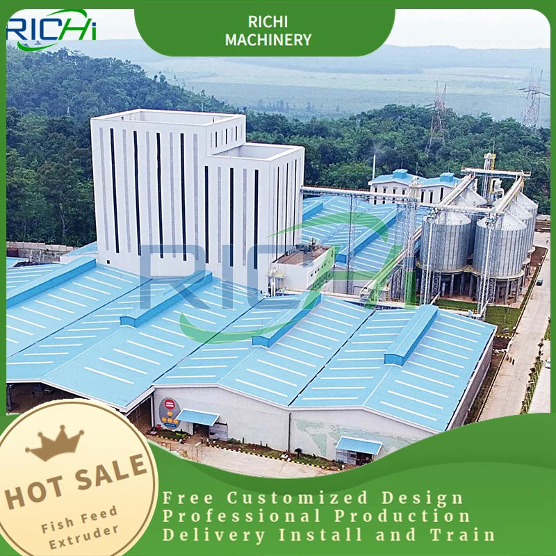 Factory direct sale floating fish feed pellet machine / floating fish feed extruder machine