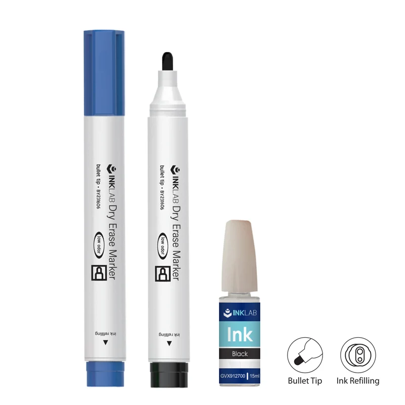 Многоразовые маркеры для сухой стирающей доски