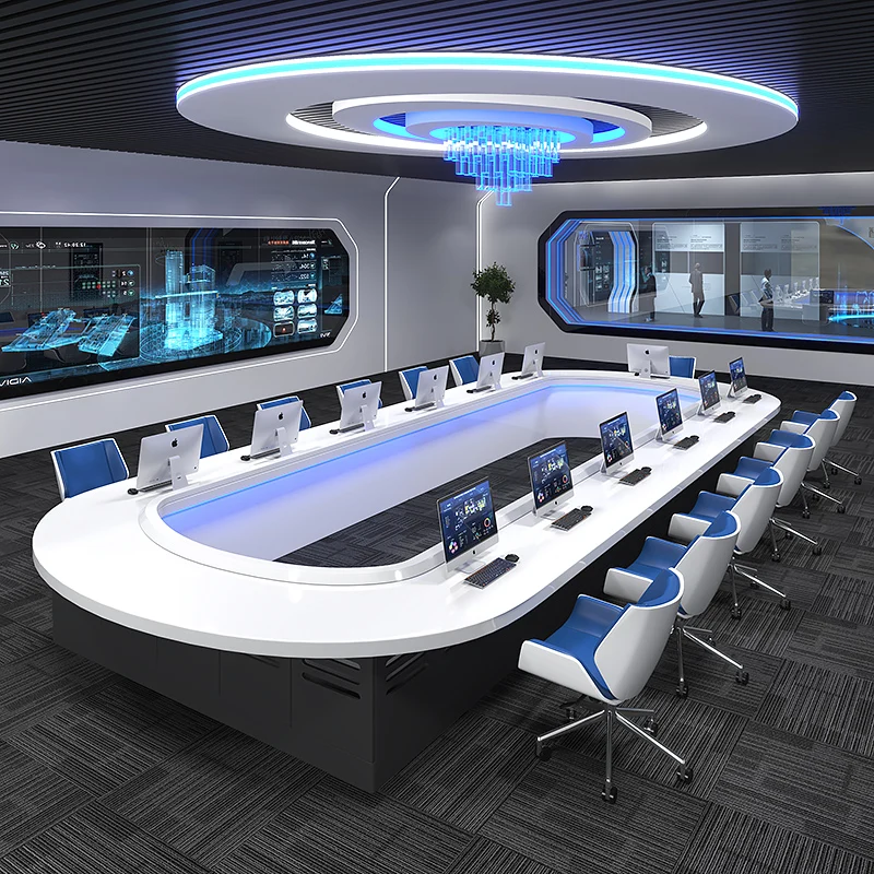 Paint console training table desk conference table conference room U-shaped negotiation table