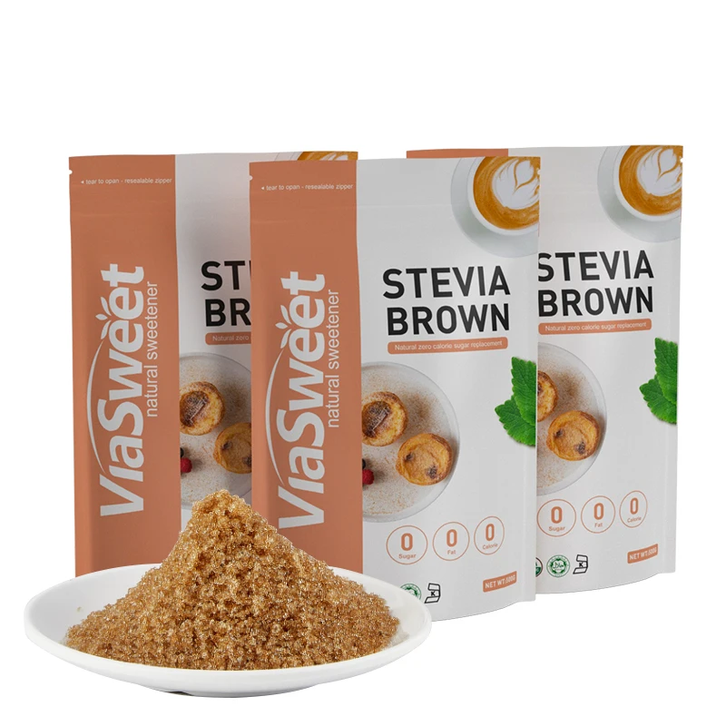 Sugar free sweetener stevia brown sugar wholesale low calorie Stevia erythritol with molasses