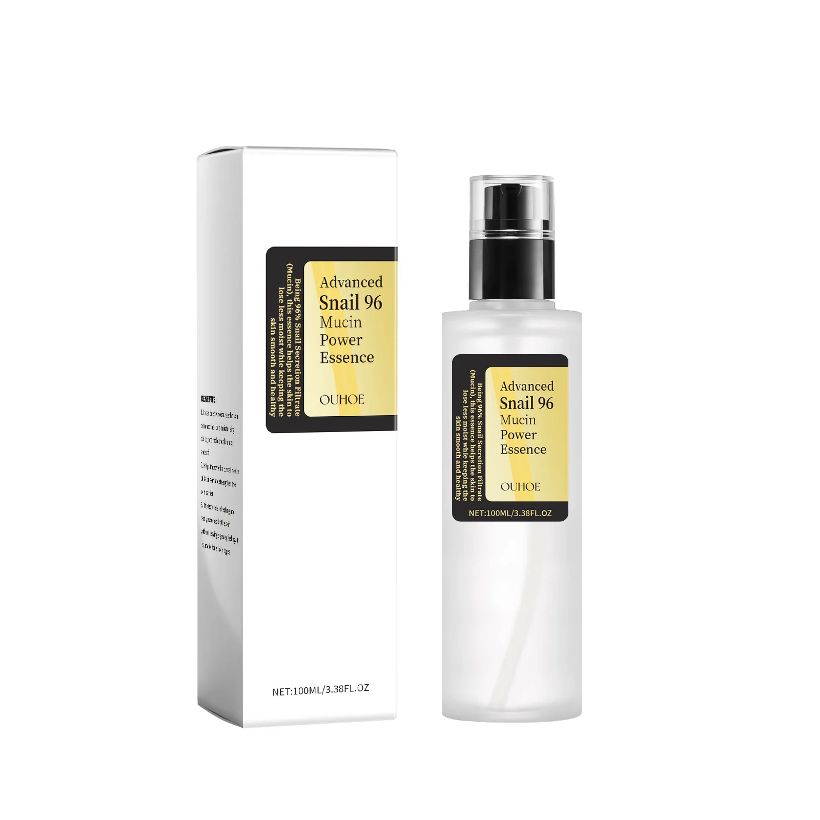 Snail  Essence care skin care set improve skin quality Face cream Eye mask Essence Water cleansing gel wholesale Customization