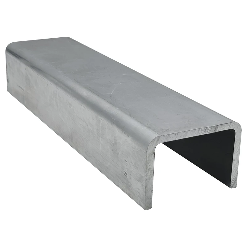 Custom U-shaped Aluminum Groove 6063 U-shaped Groove Channel Aluminum Profile