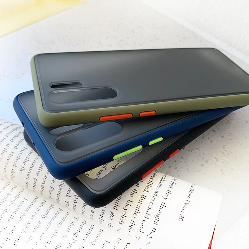 2019 Best Suitable Phone Cases For Huawei P30 PRO Frost 2 in 1 Mobile Covers Contrast Color Key Design For Y9 2019 Case