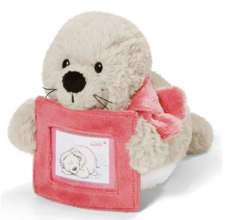 12 inches Super Soft Plush Brown Teddy Bear with Picture Frame Custom Plush Toys Teddy Bear