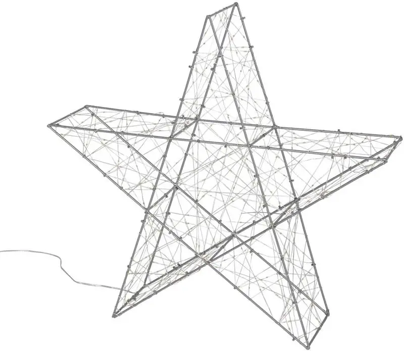 Микро светодиод теплый белый свет для использования в помещении и на улице Диаметр 120 см обычный 3D звездный