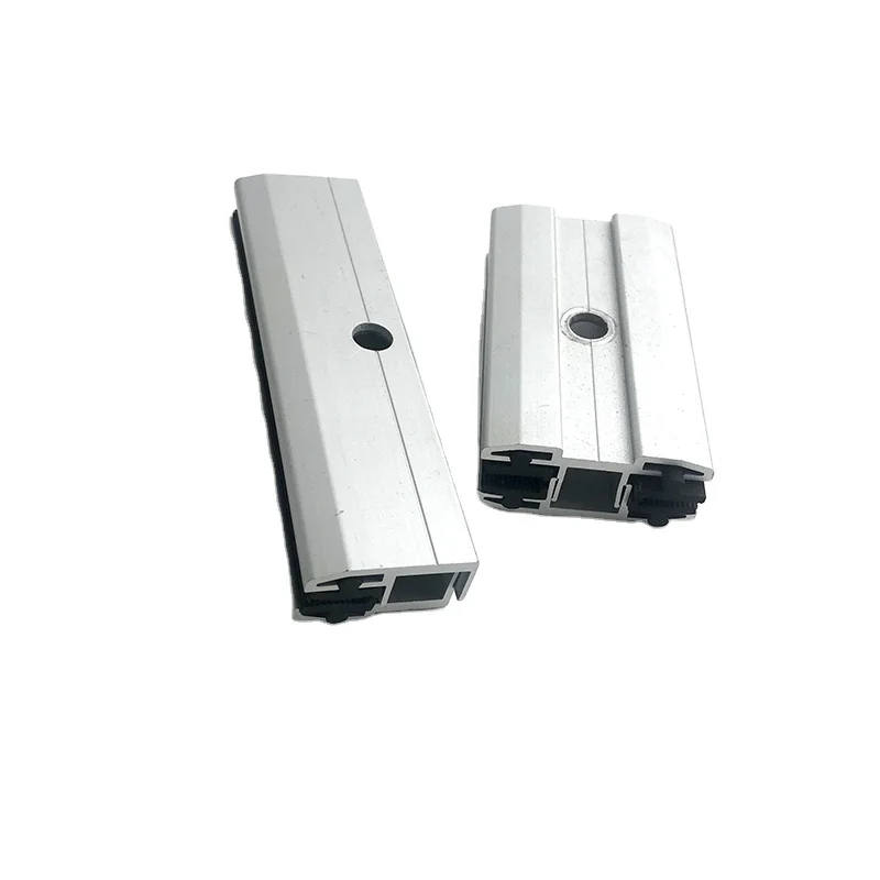 Frameless solar panel thin film solar end clamps solar accessories