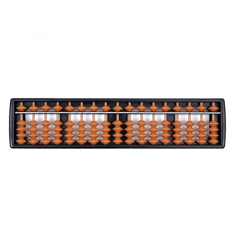 17 цифр колонна Abacus детский школьный обучающий инструмент Математика бизнес Китайский традиционный развивающие