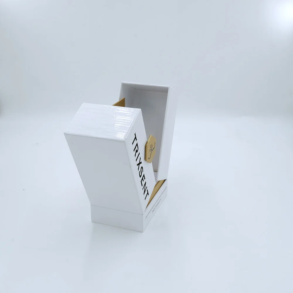 Custom paper magnetic white luxury healthy care bottle package boxes food supplement packaging