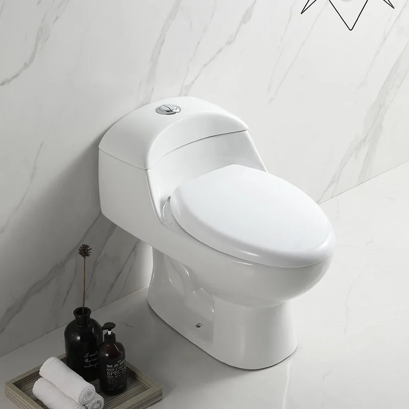 Modern s trap siphon-jet floor standing bathroom wc ceramic washdown siphonic one piece toilet water closet