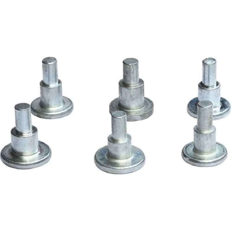Custom shape flat head steel shoulder rivet step solid rivets