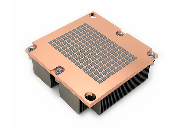 LGA Square Plate CPU LGA3647-1U-S71 Folded Fin Heat Sink
