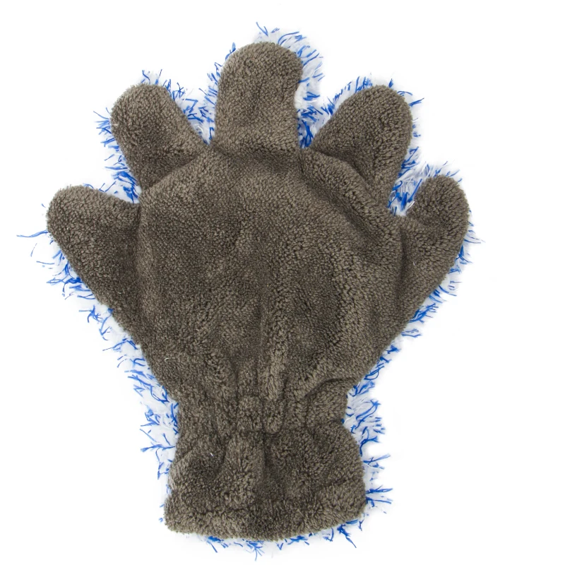 No Trace Nice Price Wheel Mitt Microfiber Car Wash Scratch Free Washing Mitt Car