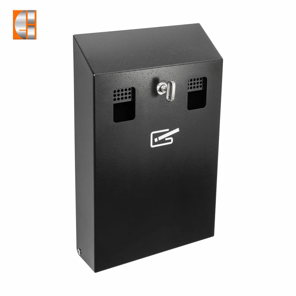 Cigarette Butt Receptacle wall mounted cigarette disposal outdoor ashtray