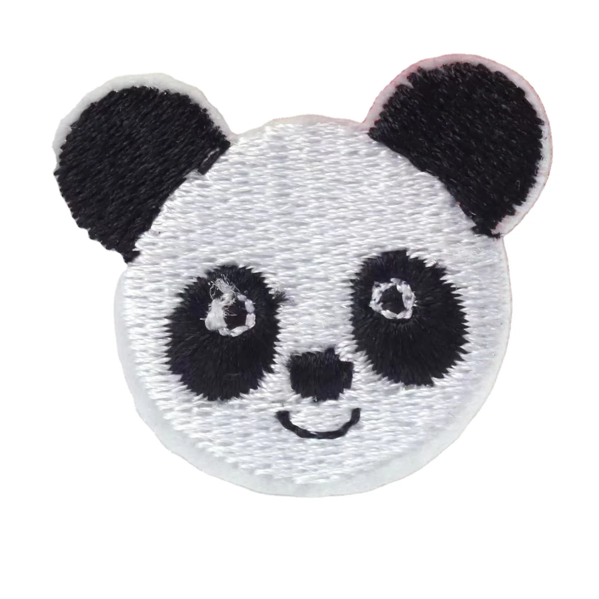 Wholesales New Arrived Panda Custom Embroidered Patch High Quality Iron On Embroidery Patches Cartoon Logo Badge For Clothing