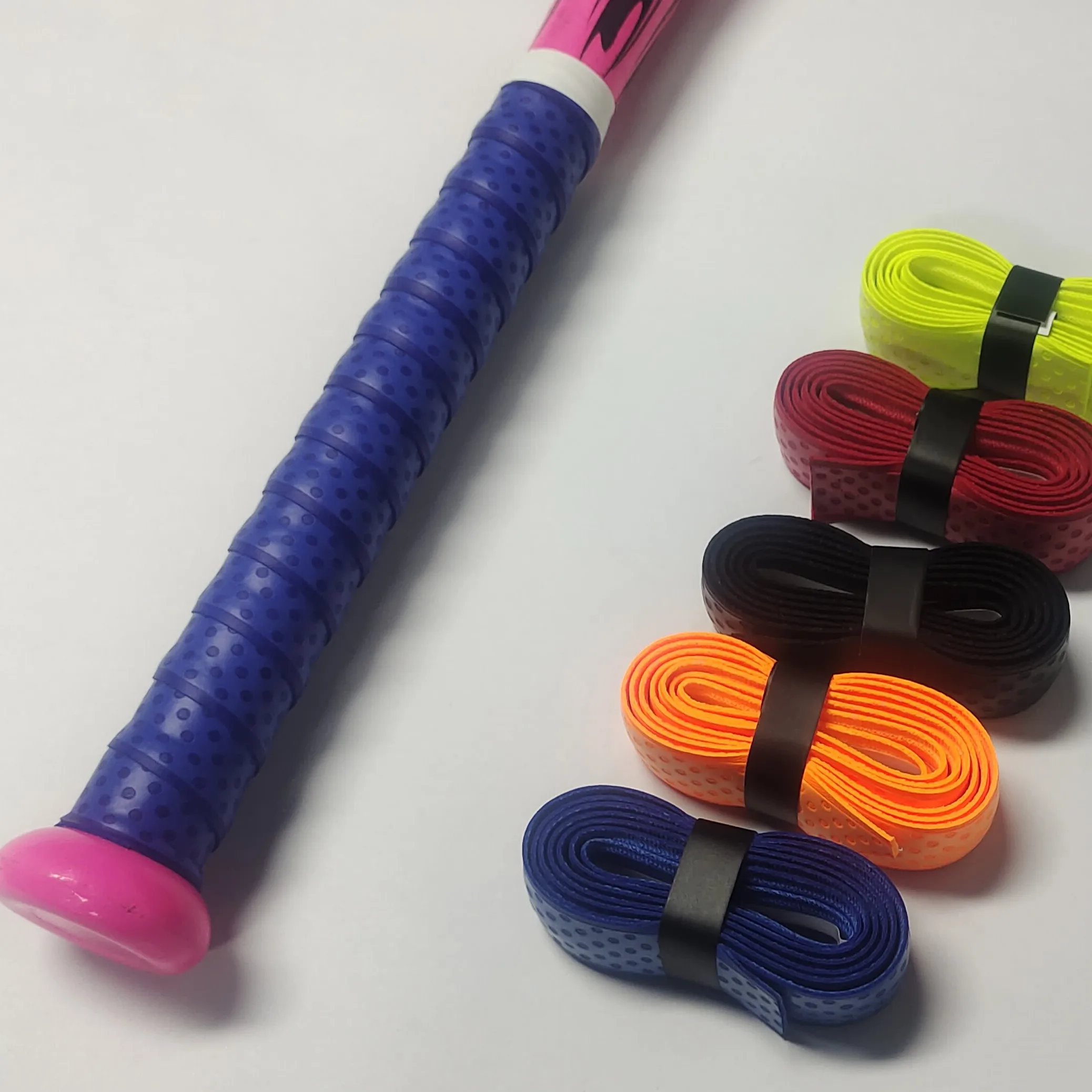 YumuQ PU Anti Slip Self Adhesive Tennis, Badminton Racket Overgrips / Grips Tapes for Pickleball Paddle