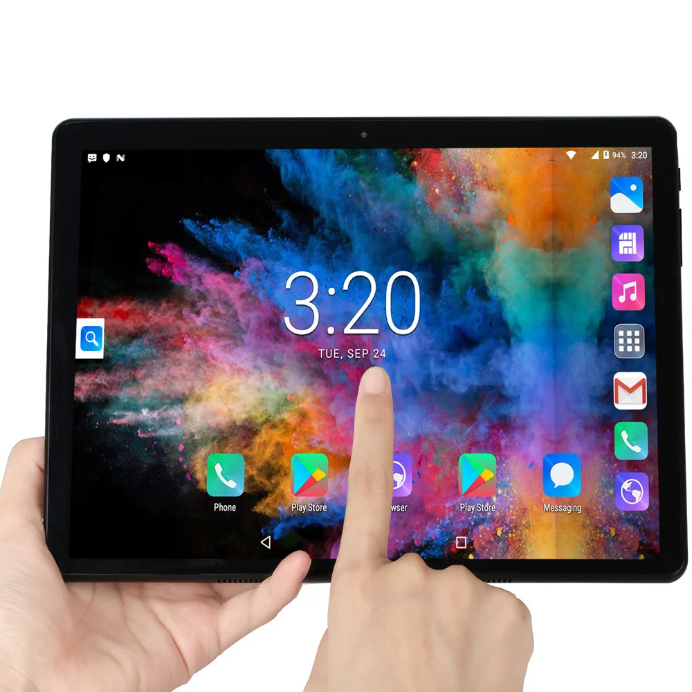 Новый BDF M107 4G телефон 32 ГБ ROM два порта USB тонкий WiFi планшет Android 9 0 Tab MTK6762 8-ядерный 10 дюймов