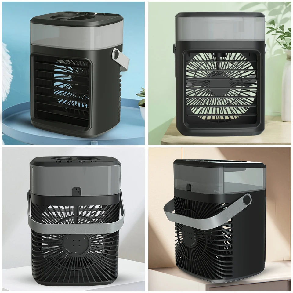 Summer Fan and Humidifier 2 in 1 High Quality Factory Price Desk Fan Evaporative Air Cooler For Sale