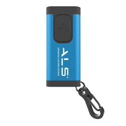 Мини-фонарик ALS 60lm, перезаряжаемый светодиодный фонарик с брелоком