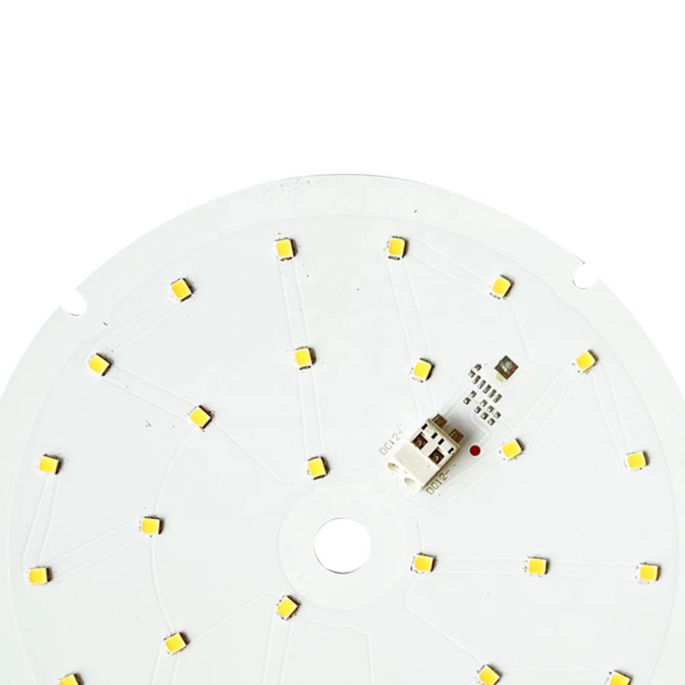 One-stop Aluminium PCB 2835 LED SMD module Downlight Ceiling light module Round module