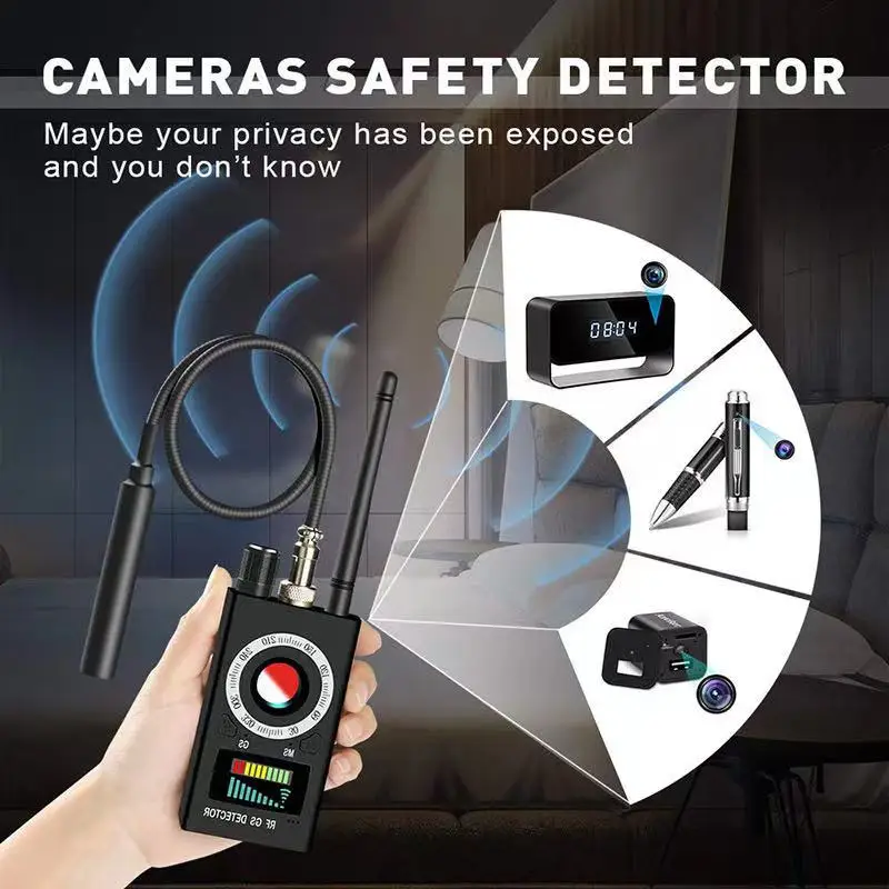 K18 Hidden Camera Signal Detector Gps Tracker Detector Anti-Peeping & Anti-Eavesdrop Hidden Camera Detector